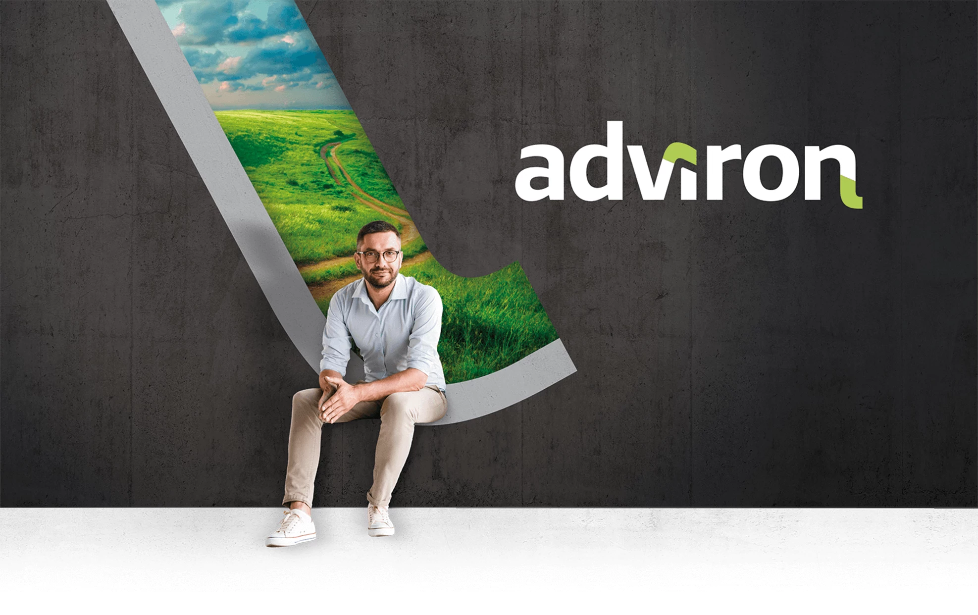 Branding en website voor Adviron