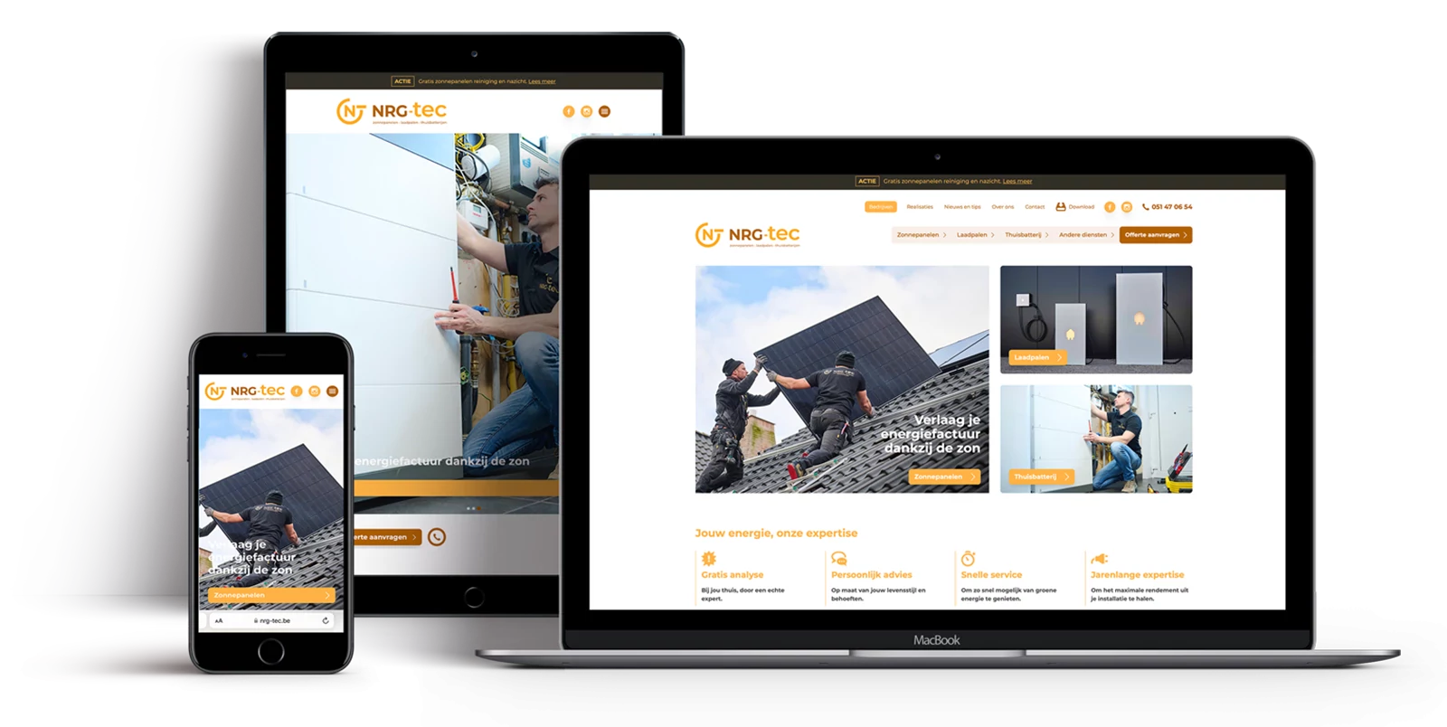Restyling logo en website