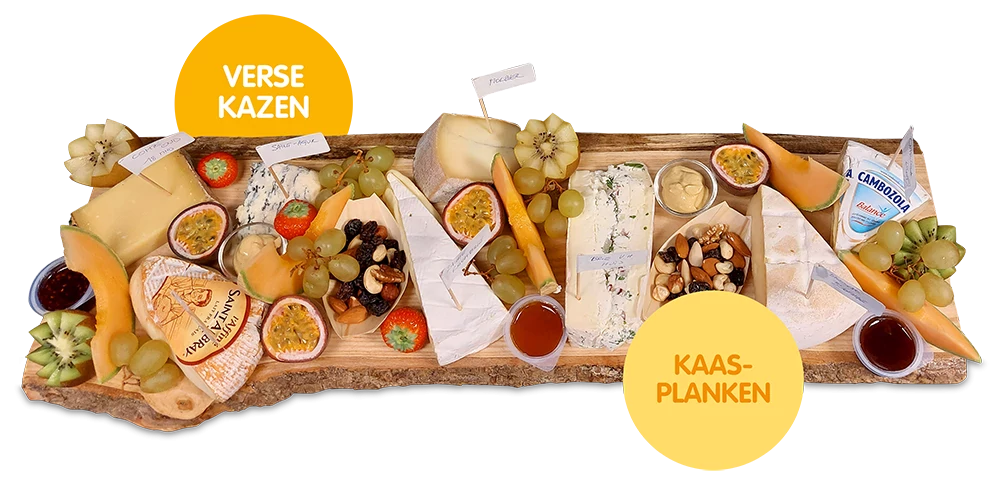 Communicatie van de bovenste (kaas)plank
