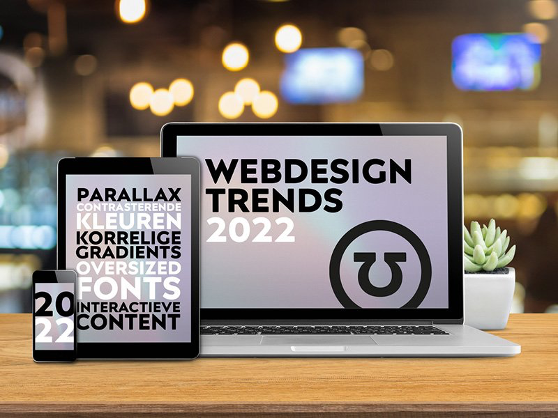 Dit zijn de webdesign trends van 2022