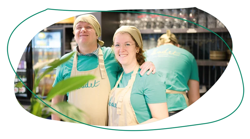 Buitengewone lunchbar, buitengewone communicatie