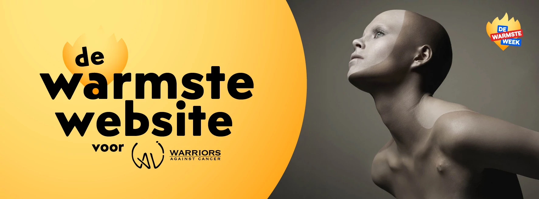 Wij schenken de Warmste Website aan Warriors Against Cancer!