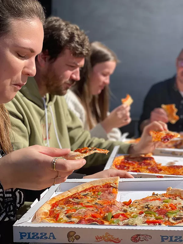 Lunch pizza