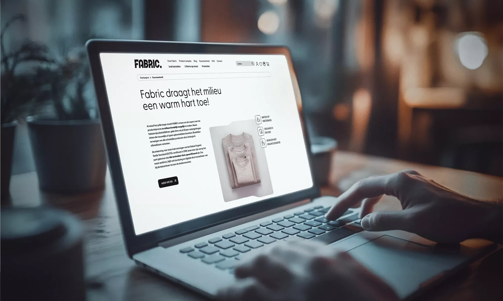 Stof tot verwondering - Fabric in een nieuw jasje