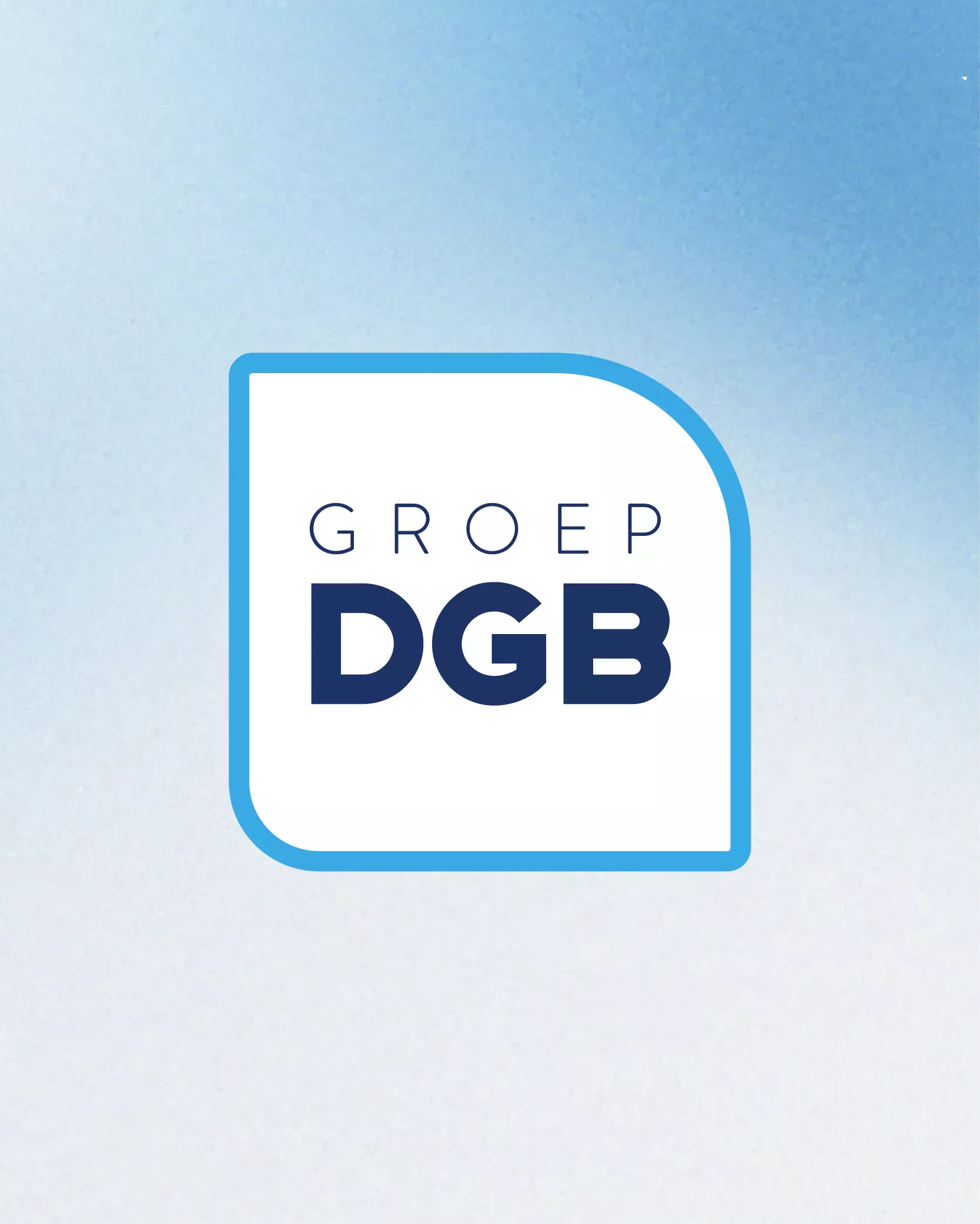 De serieuze materie van Groep DGB kreeg een frisse look
