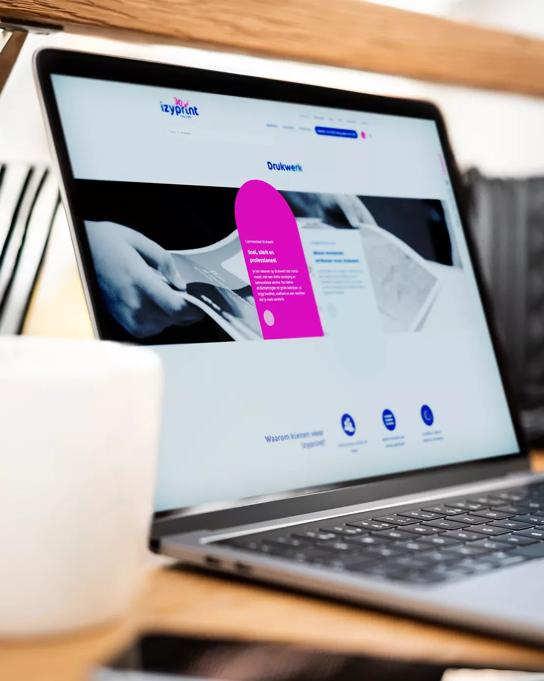 Izyprint staat ook online weer helemaal op punt