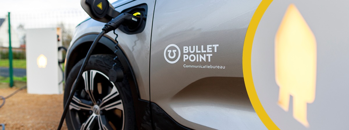 Laad jouw elektrische auto op bij Bullet Point